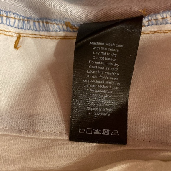 RAG & BONE Silky Light Blue Denim Look Mini Dress with short sleeves Size Medium - Picture 11 of 17